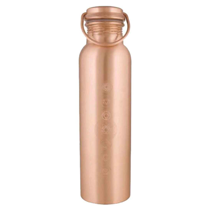 Chakra Copper Water Bottle