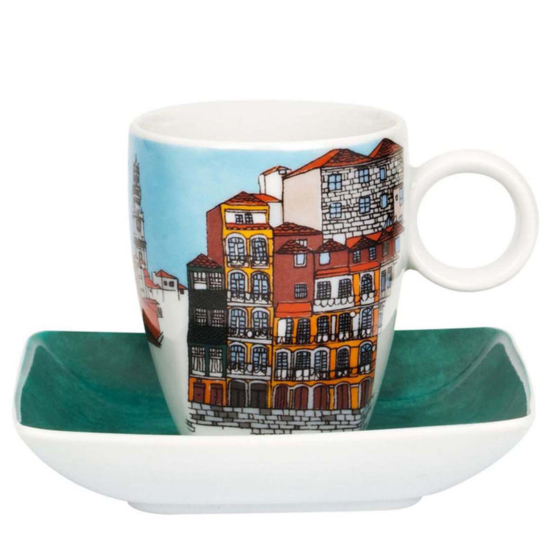 Alma do Porto-Coffee Cup & Saucer