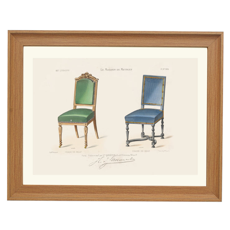 Chaise de Salle By Désiré Guilmard Art Print