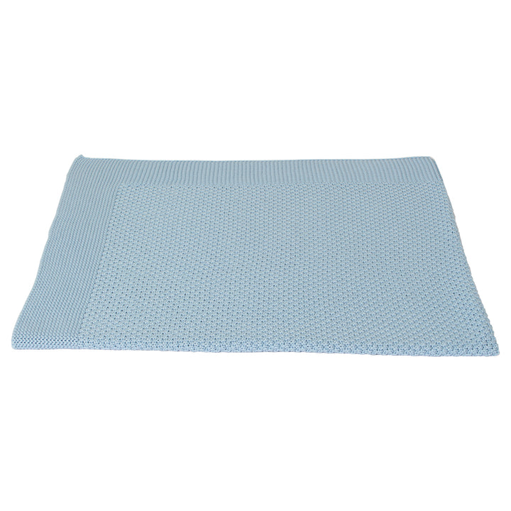 Organic Cotton Baby Blanket | Wiggly Knitted