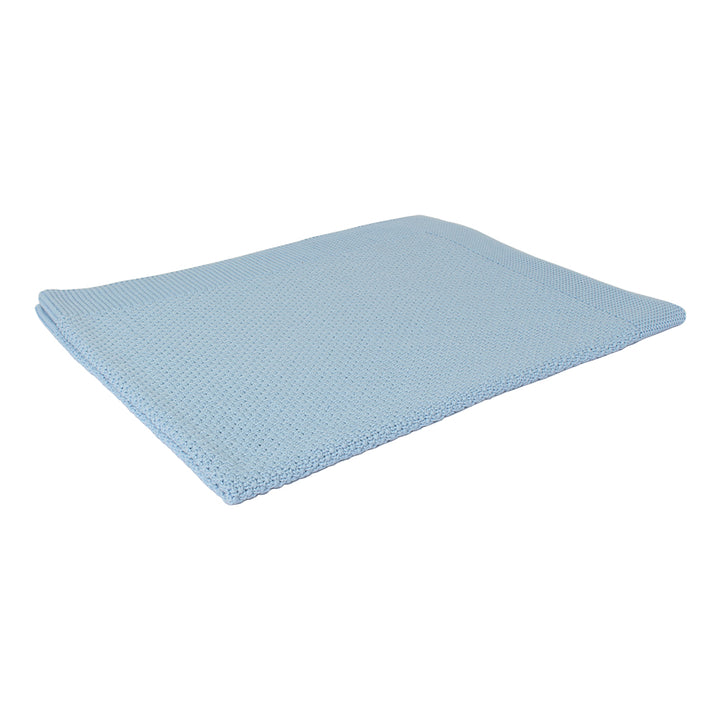 Organic Cotton Baby Blanket | Wiggly Knitted
