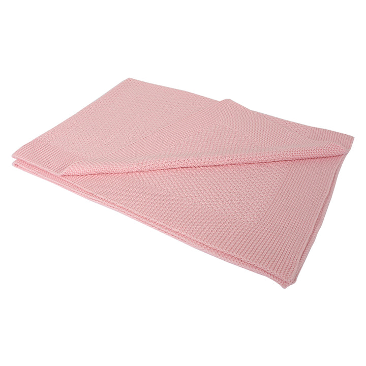 Organic Cotton Baby Blanket | Wiggly Knitted