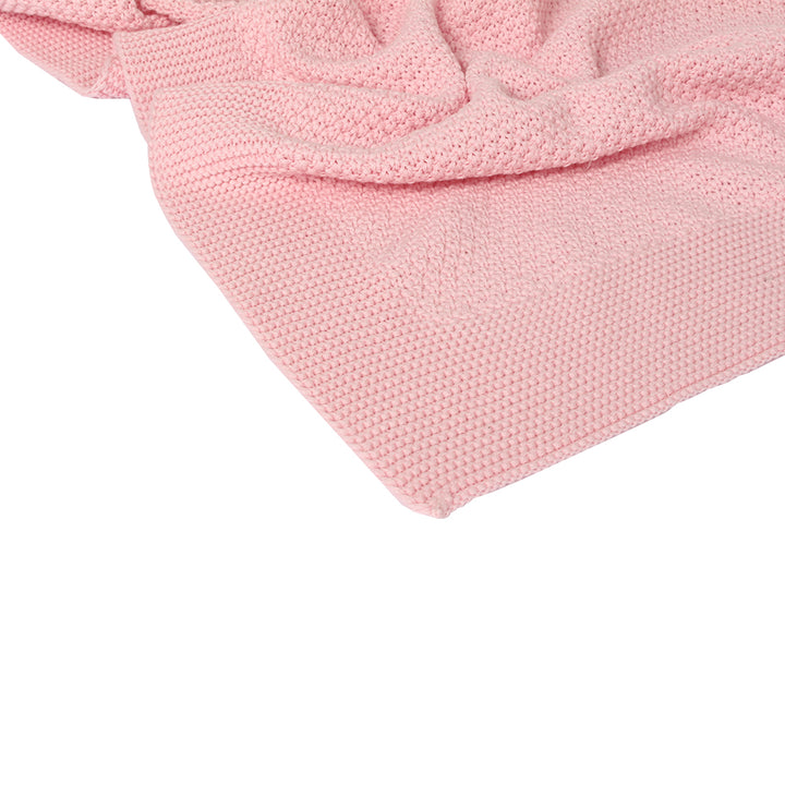Organic Cotton Baby Blanket | Wiggly Knitted