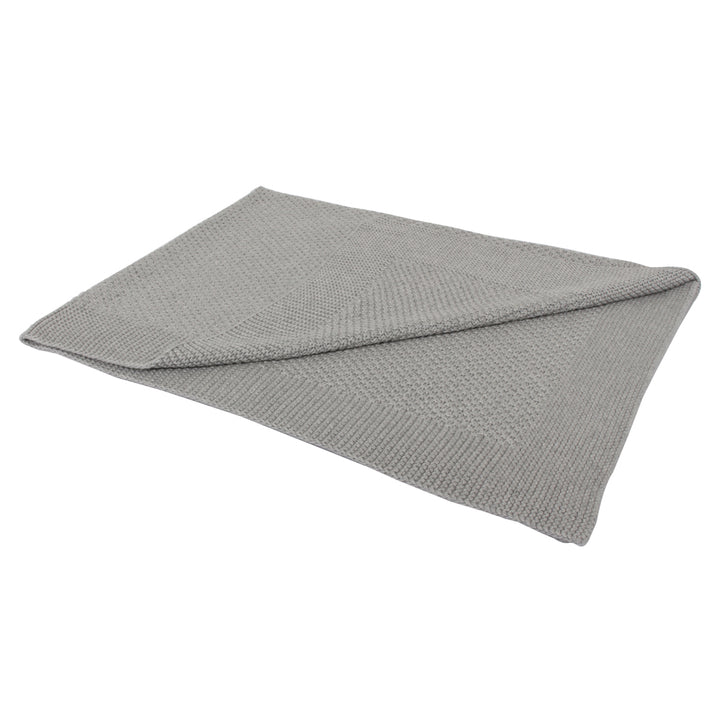 Organic Cotton Baby Blanket | Wiggly Knitted