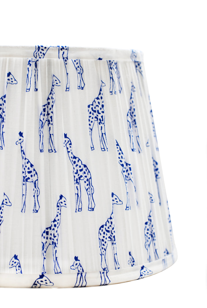 Giraffe Hand-blocked Lampshade