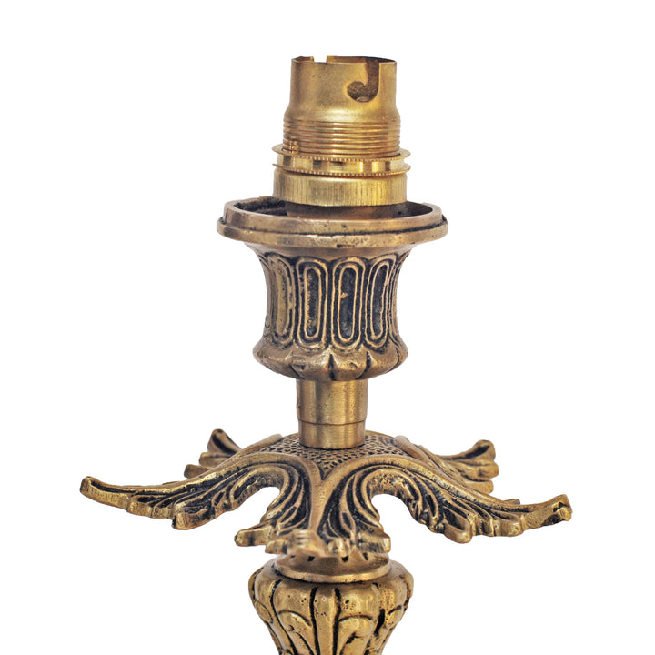 Brass lamp base