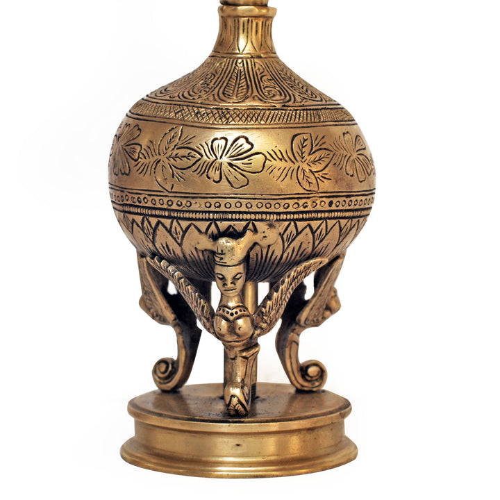 Angel Brass lamp base