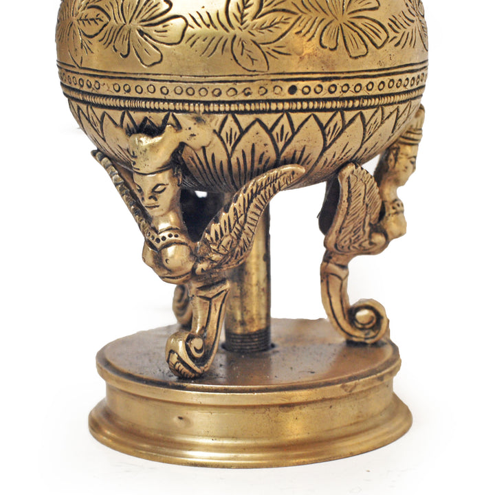 Angel Brass lamp base