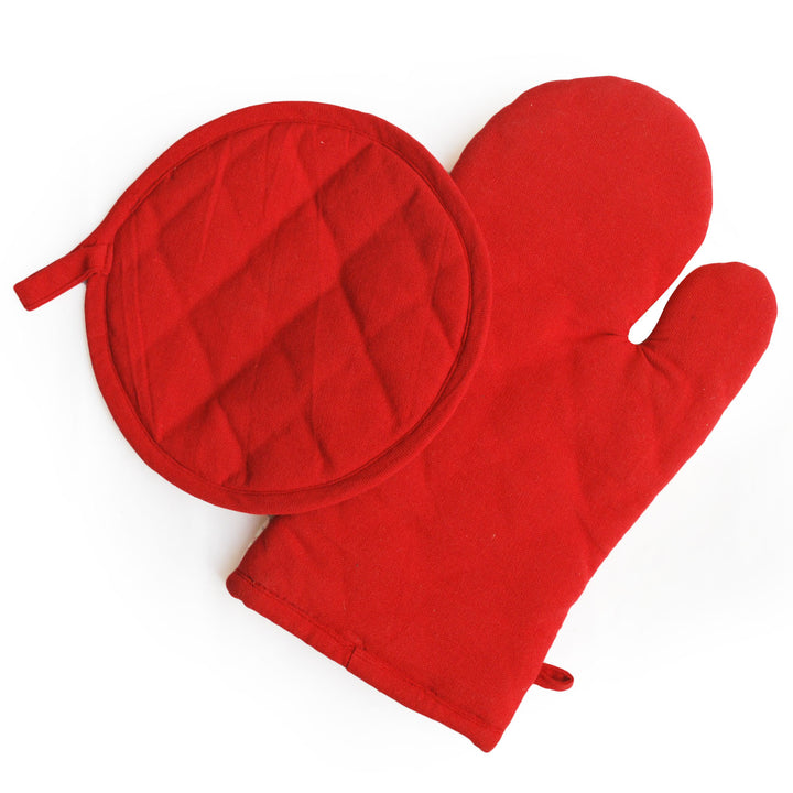 Bella Pot Holder and Oven Mitt