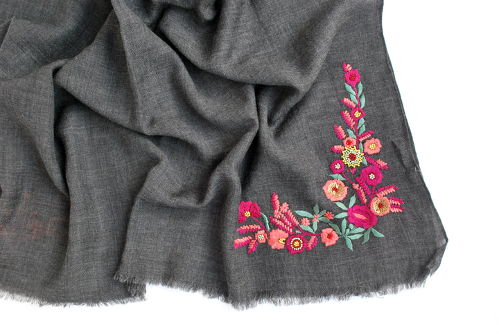 Floral Dream - Charcoal