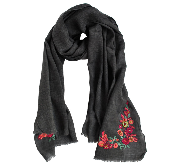 Floral Dream - Charcoal