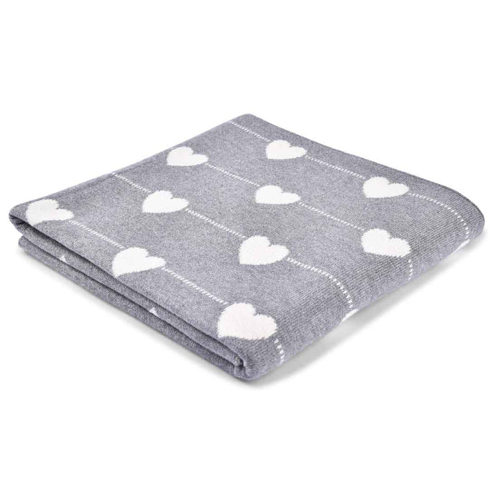 Sparkling Heart Baby Blanket
