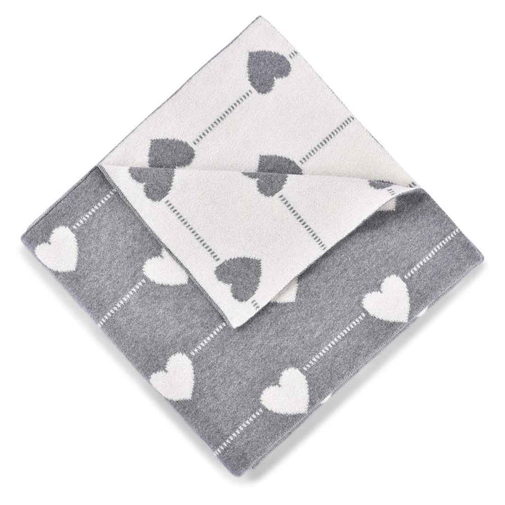 Sparkling Heart Baby Blanket