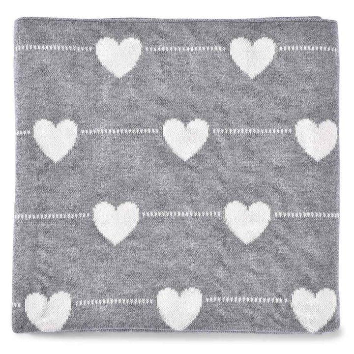 Sparkling Heart Baby Blanket