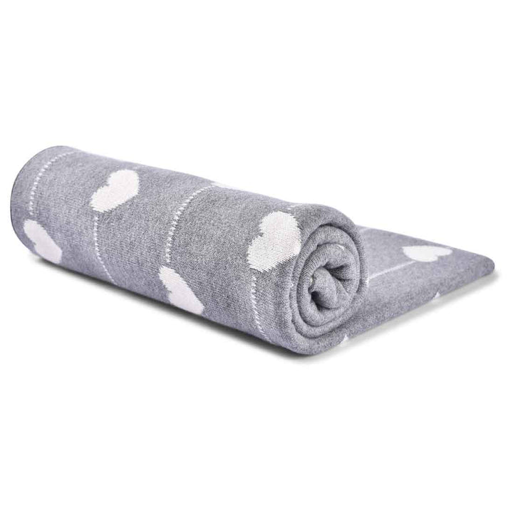 Sparkling Heart Baby Blanket