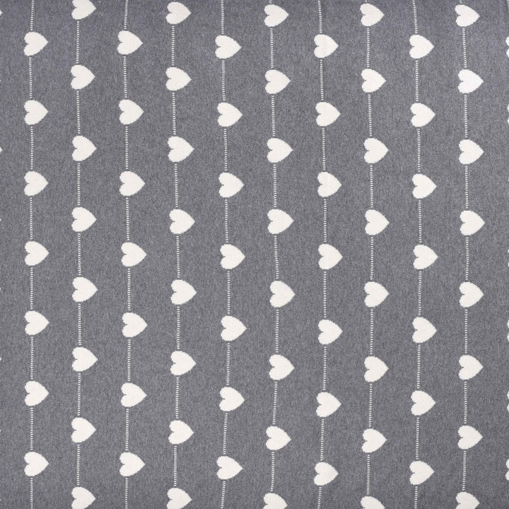 Reversible Heart Baby Blanket