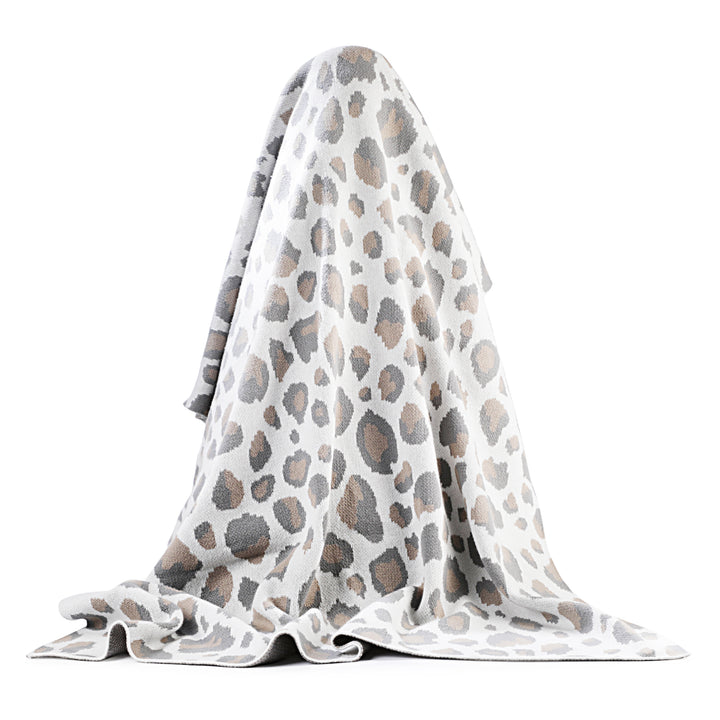 Organic Cotton Baby Blanket | Panther Patterned