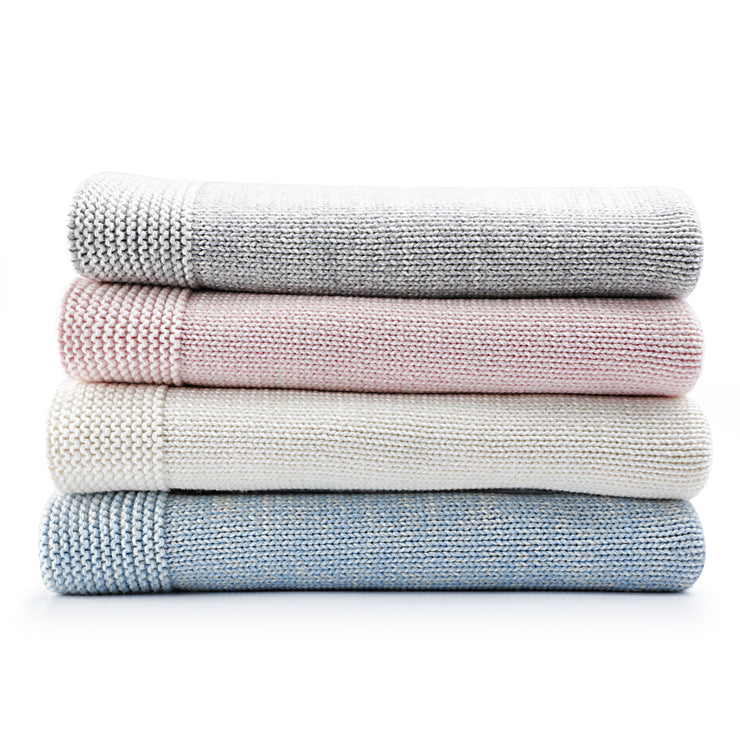 Organic Cotton Baby Blanket | Standard Knitted