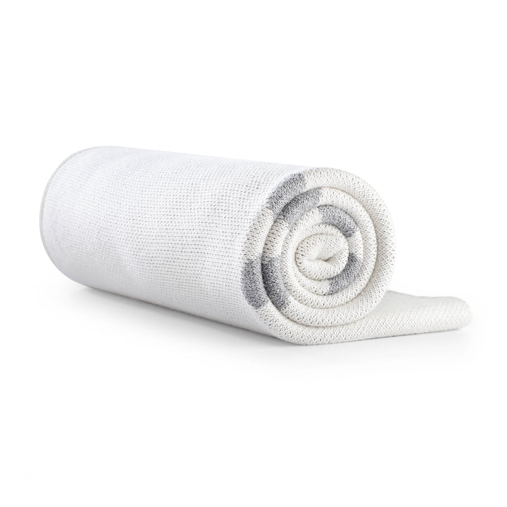 Baby Blanket | Fine Knitted | Bunny Patterned