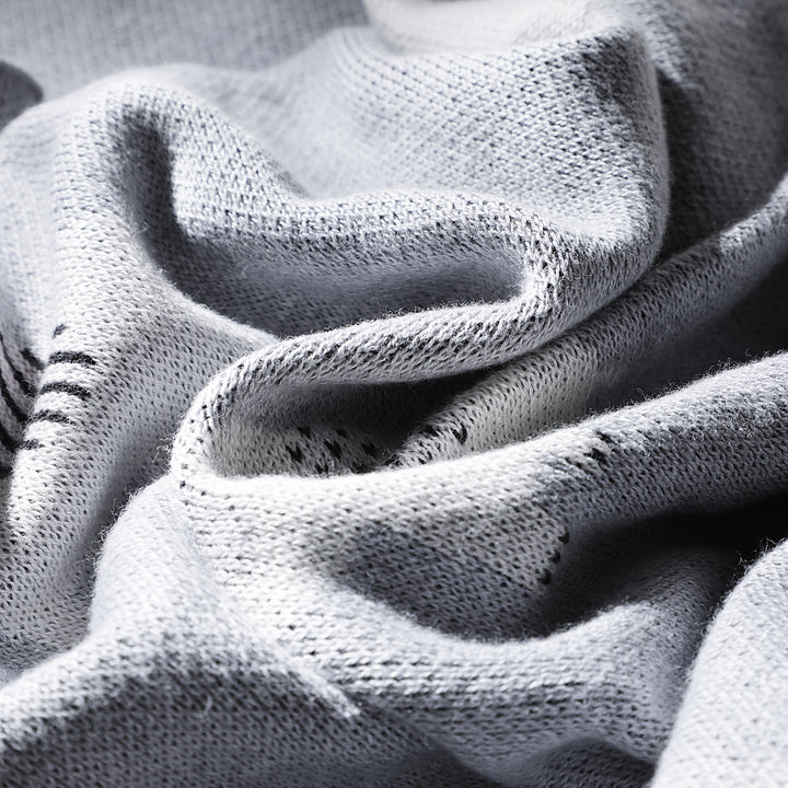 Baby Blanket | Fine Knitted | Elephant Patterned