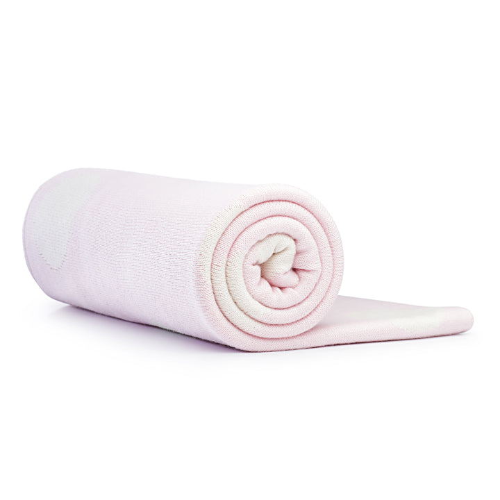 Baby Blanket | Fine Knitted | Dots Patterned