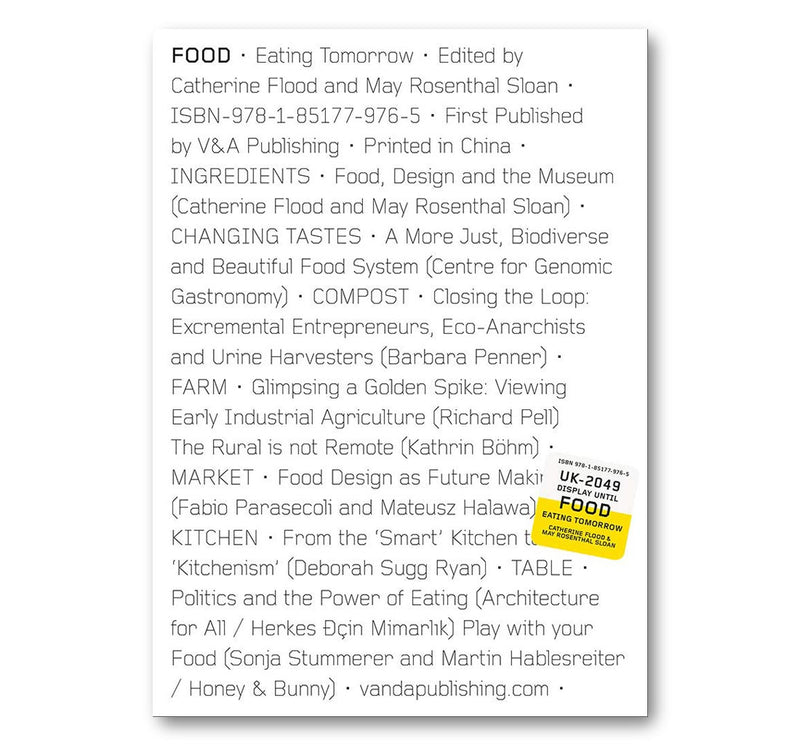 Food : Bigger Than The Plate Book