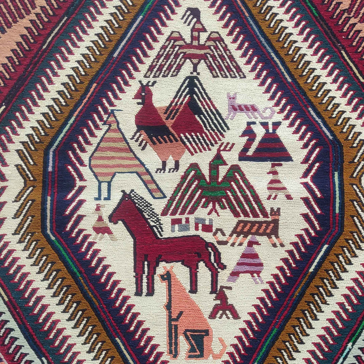 Jehanzaib One-OF-A-Kind-Afghan RUG