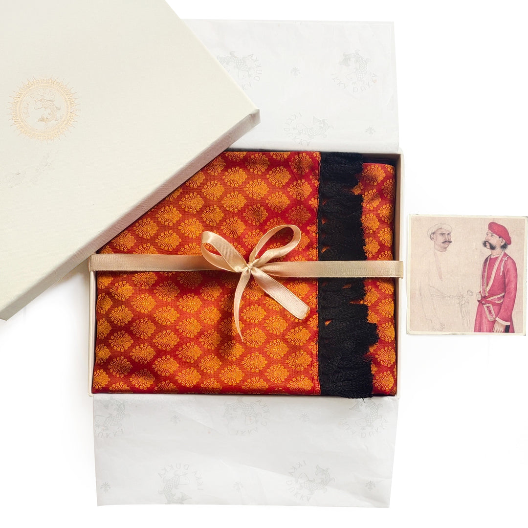 Levi Red & Orange Scarf