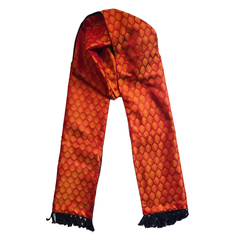 Levi Red & Orange Scarf