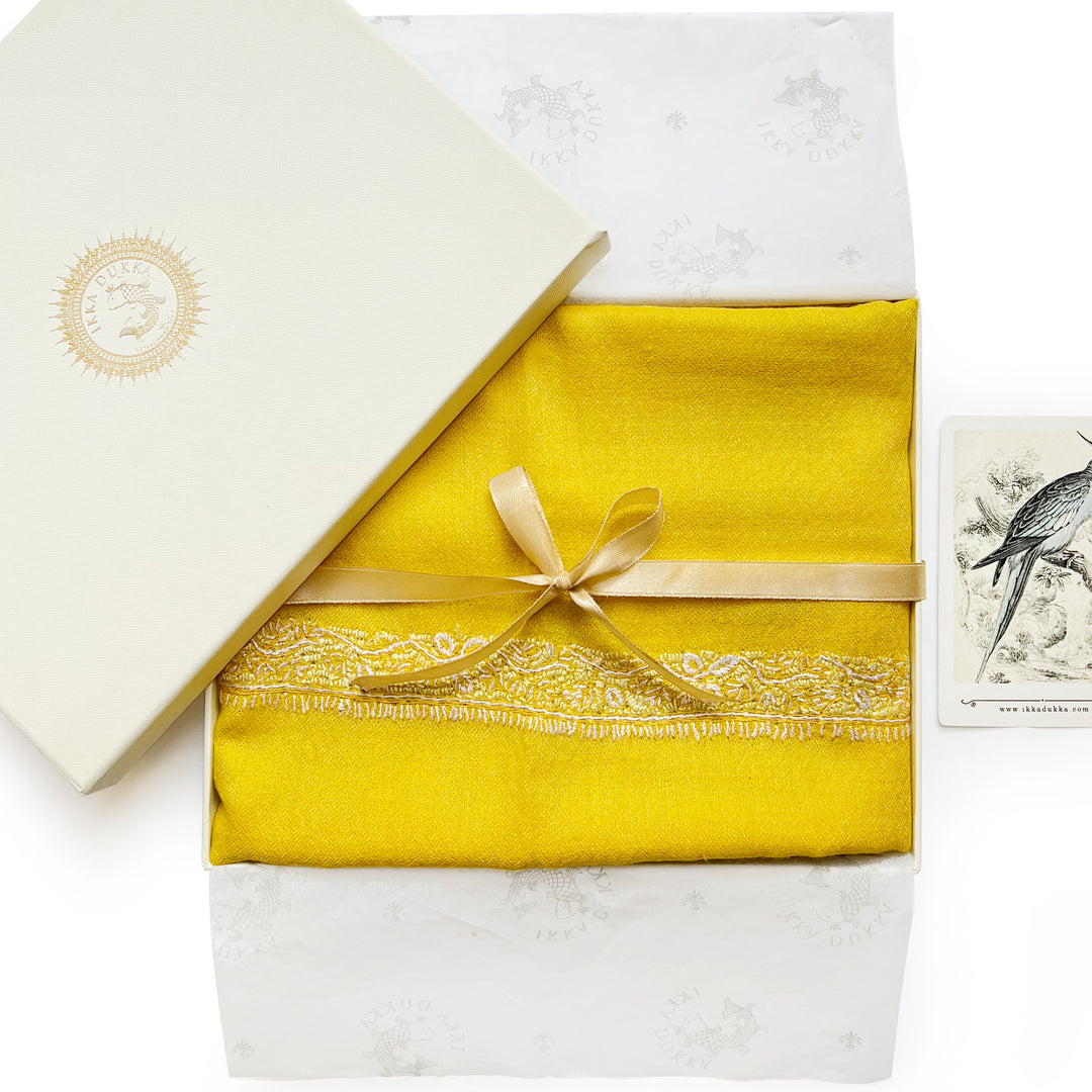 Sophia Tuscan Yellow Scarf