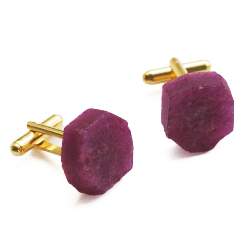 July Birthstone Cufflinks