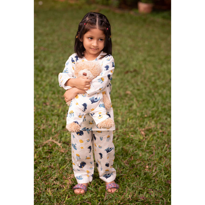Organic Teddy PJ's Water Collection