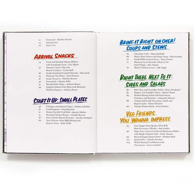 Mixtape Potluck Cookbook A Dinner Party for Friends, Their Recipes