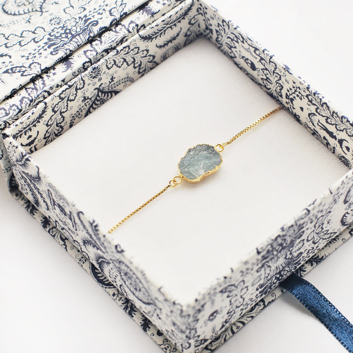 March Birthstone Bracelet