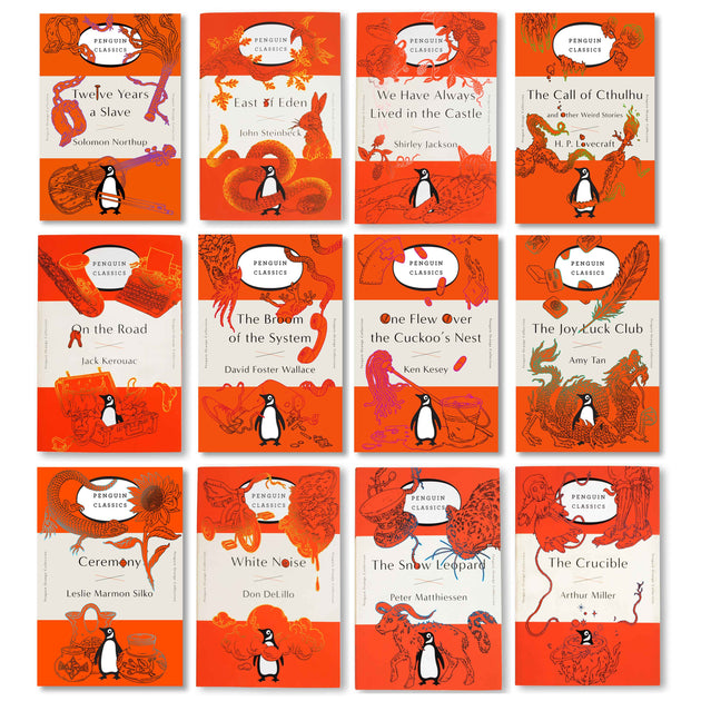 Penguin Orange Classics set – Ikka Dukka - The Eclectic Online Store