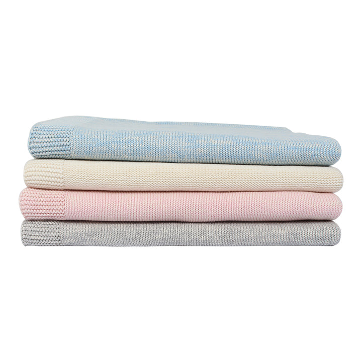 Organic Cotton Baby Blanket | Standard Knitted