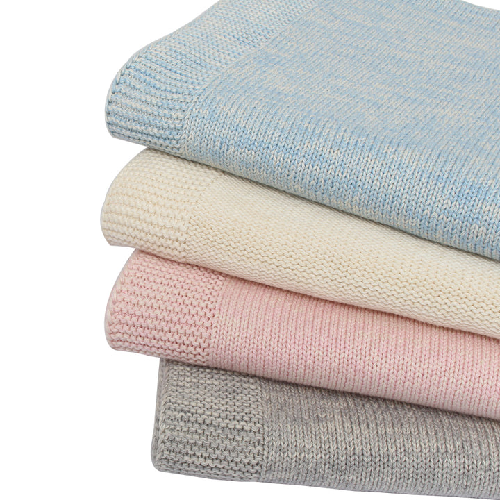 Organic Cotton Baby Blanket | Standard Knitted