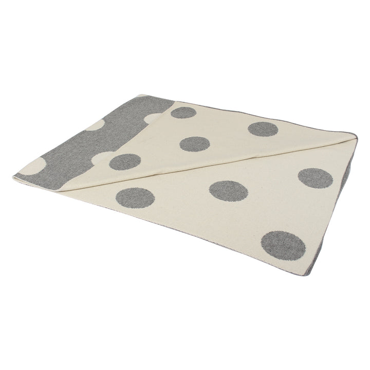 Baby Blanket | Fine Knitted | Dots Patterned