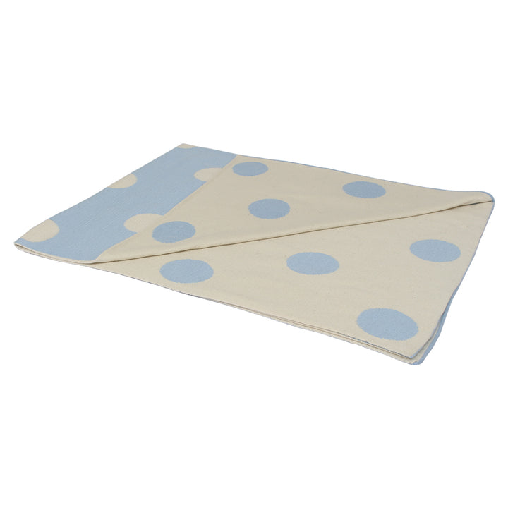 Baby Blanket | Fine Knitted | Dots Patterned