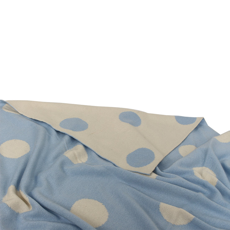 Baby Blanket | Fine Knitted | Dots Patterned