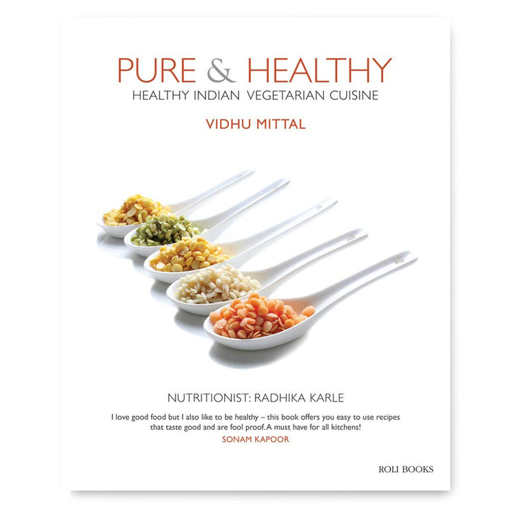 Pure & Healthy: Healthy Indian Vegetarian Cuisine Book