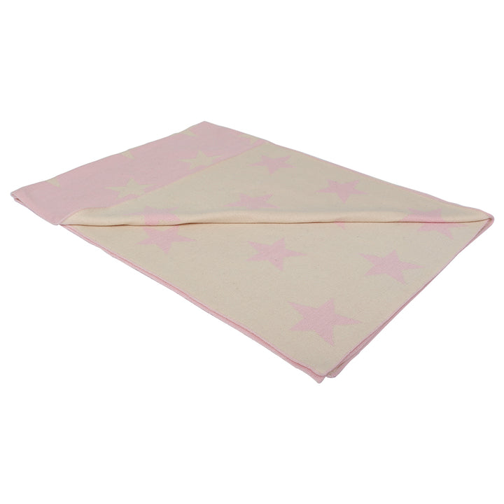 Baby Blanket | Fine Knitted | Star Patterned
