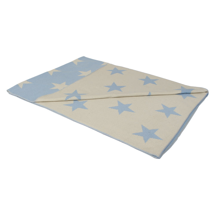 Baby Blanket | Fine Knitted | Star Patterned