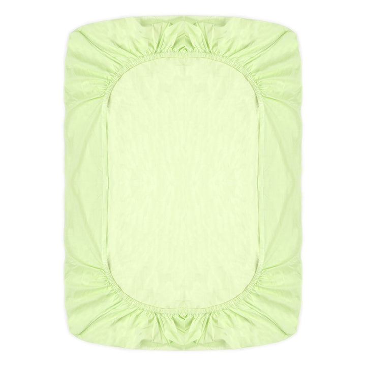 Fitted Single Sheet Set Lime Green
