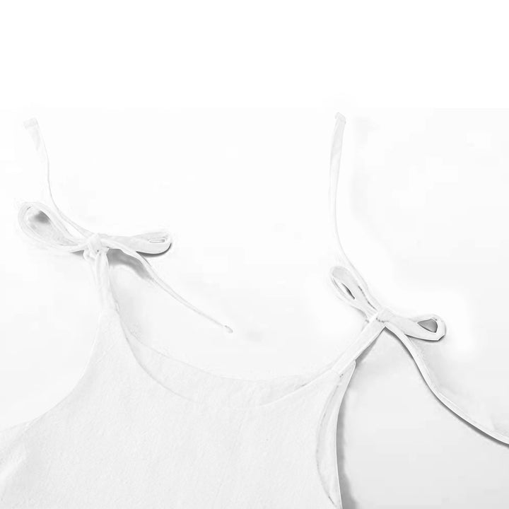 Organic Sleeveless Nightdress Ivory
