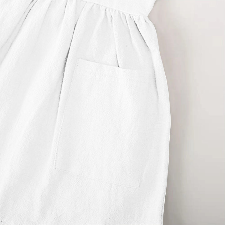 Organic Sleeveless Nightdress Ivory