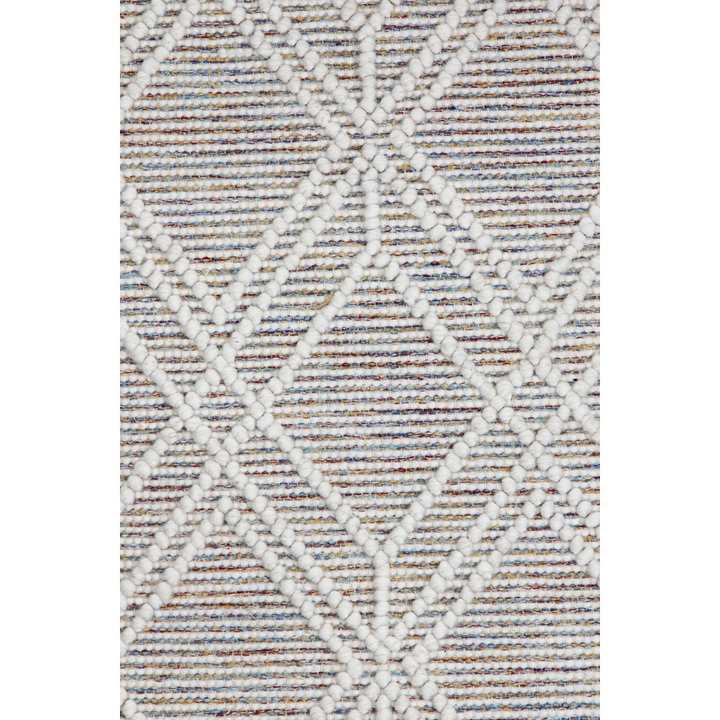 MULTICOLOR IVORY KILIM DHURRIE