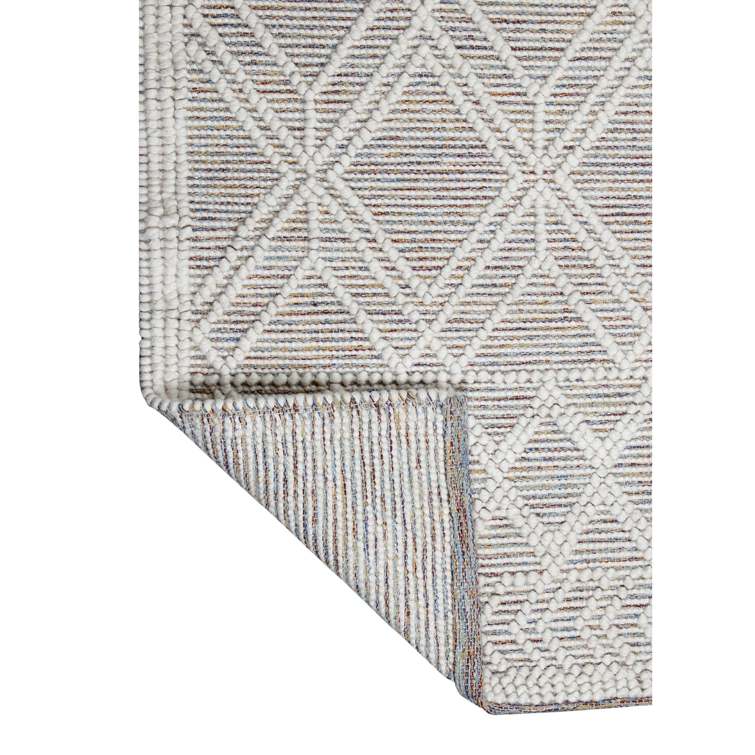 MULTICOLOR IVORY KILIM DHURRIE