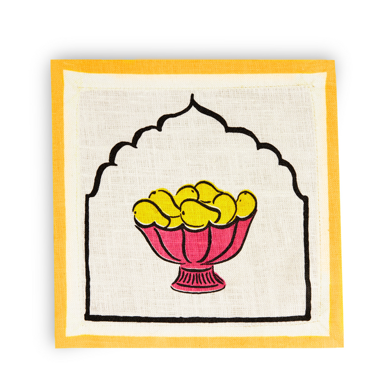 Alphonso Summer Cocktail Napkin - Set Of 6