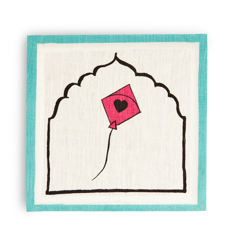Kites in The Sky Cocktail Napkin - Set Of 6
